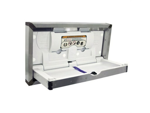 Cambia Pañales Horizontal Adosado Inox - Nofer