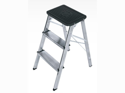 TABUREte ALUMINIO 3 PELDAÑOS - Almesa