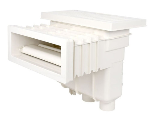 Skimmer UNIK piscina Liner con insertos ABS blanco cuerpo + funda + embellecedor - Astralpool