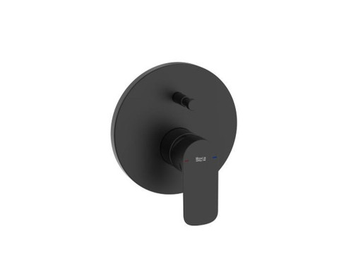 Mezclador Empotrable para Baño Ducha Cala negro mate para Rocabox - Roca
