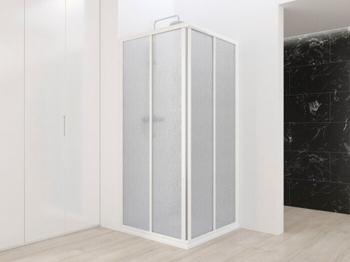 Mampara Aurum Au-78 78-81 Agua Viva blanco - Profiltek