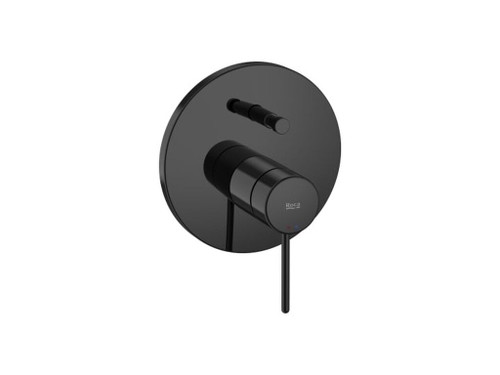 Mezclador Empotrable Baño-Ducha con Maneta Pin negro Titanio - Roca
