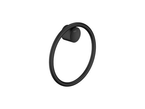 TOALLERO de ANILLA ALLEGRO DIAMETRO 200mm NEGRO MATE - Roca