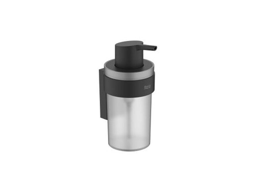 Dosificador de Pared Victoria Round negro mate - Roca
