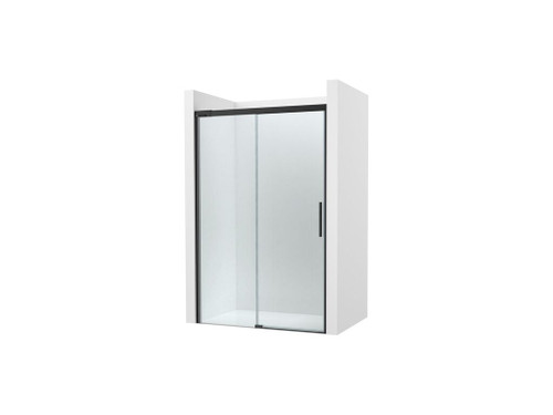 Mampara Naray L2-E 1H Corredera+1H Fija 1000X2000mm Tr.negro mate - Roca
