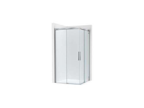 Mampara Naray 2L2 850 Plata Brillo - Roca