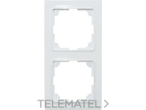 Marco Doble E-55 Blanco Brillante - Eltako