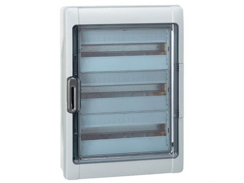 Caja modular estanca Plexo³ - IP65- IK09 - 3 filas de 18 módulos - Legrand