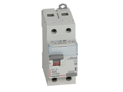Interruptor Diferencial DX³ - 2P - 230V - 40A - Tipo AC - 30mA - 2 módulos - Legrand