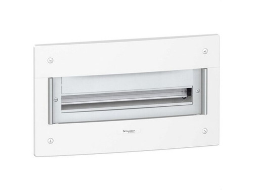 Cofre metálico PRAGMA24 empotrar 1 fila con 24 módulos sin puerta (Descatalogado) - Schneider Electric