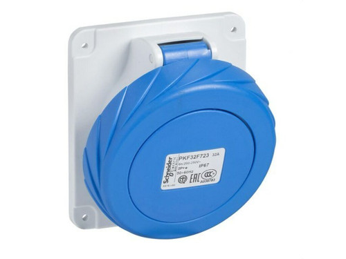 Base empotrar inclinada 63A 2P+TT 200-250V IP67 - Schneider Electric