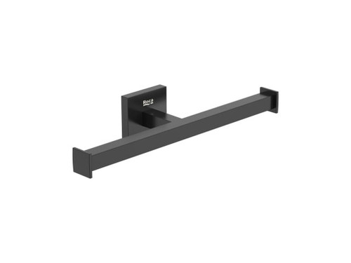 Portarrollo doble HOTELS SQUARE negro mate - Roca