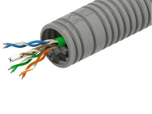 Tubo Precableado Datos Lz Cat 6 U/Utp Cu. Frlszh D20 - Tupersa