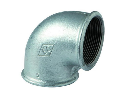 Codo 90 HH fig. 90 galvanizado - Atusa