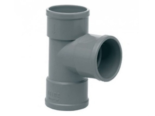 Derivación simple 87º HH - hembra hembra PVC evacuación - Ibide