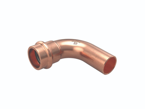 Curva 90 MH maxipro cobre prensar - Conex/Banninger
