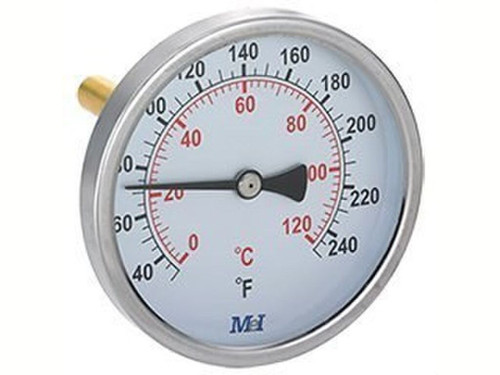 Termometro 63 Horizontal - Hecapo