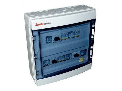 CAJA MODULAR CONEXION PV 2 STRINGS 1000V 25A FUSIBLE 20A 3MPPT SALIDAS INDIVIDUALES - Gave