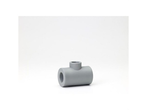 Te reducida NIRON PREMIUM diámetro 110-90-110mm PPR matriz tipo A soldar socket gris RA7050