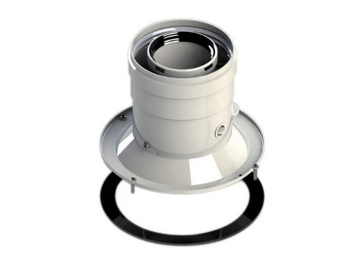 Salida vertical SAUNIER/VAILLANT 80/125 polipropileno - Fig