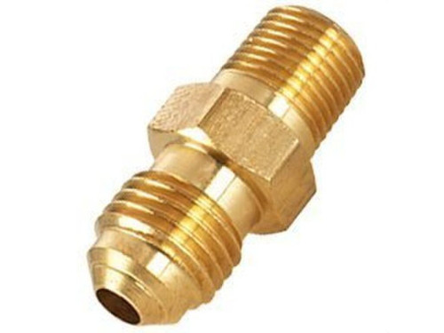 Acoplamiento SAE-M/GAS-M 1/2x3/8" latón - Hecapo