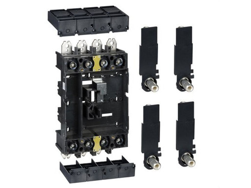 Kit COMPACT extraíble sobre zócalo 4P para NSX400/630 - Schneider Electric