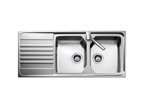 FREGADERO REVERSIBLE PREMIUM 2 CUBETA 1 ESCURRIDOR - Teka