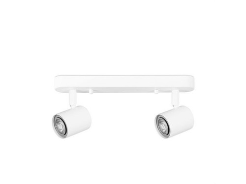 PROYECTOR IP20 KEEPER DOUBLE GU10 BLANCO (Descatalogado) - Forlight