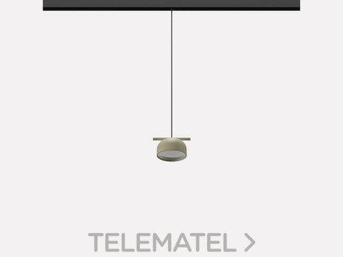 LUMINARIA COLGANte 48V TRACK BELLE 25115 GR SEDA(RAL 7044)2700K CRI90 975LM 7W