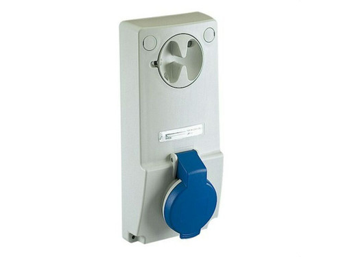 Base empotrar interruptor bloqueo 32A 2P+TT 200-250V IP44 - Schneider Electric