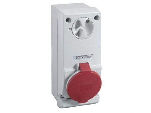 Base mural bloqueo 32A 4P+TT 380-415V IP44 - Schneider Electric