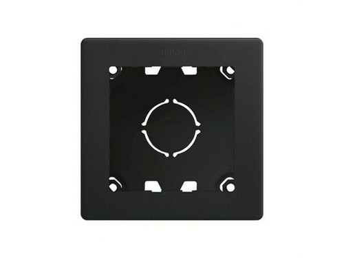 Caja superficie compacta 1 elemento Simon 270 negro mate - Simon