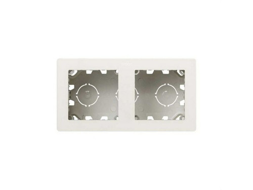 Caja superficie compacta 2 elementos Simon 270 blanco - Simon