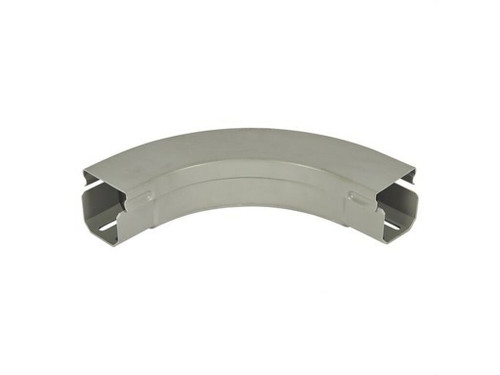 Ángulo plano con tapa OMEGA 75x75mm gris - Legrand