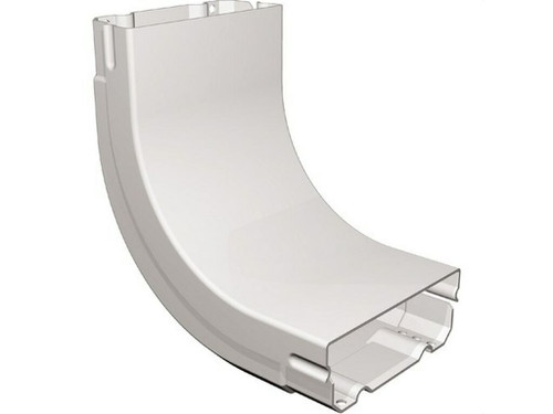 Ángulo cóncavo con tapa OMEGA 100x75mm gris - Legrand