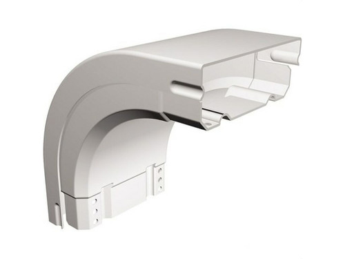 Ángulo convexo con tapa OMEGA 100x75mm gris - Legrand