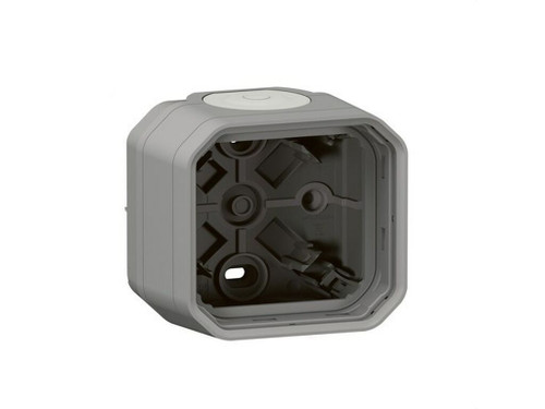 Caja con membranas Plexo modular - 1 elementos - Gris - Legrand