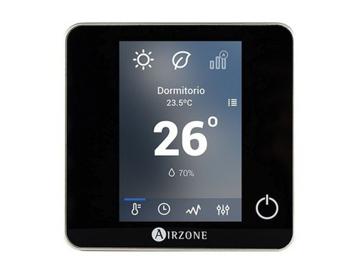 Termostato distancia inteligente BLUEFACE 32 zonas negro - Airzone