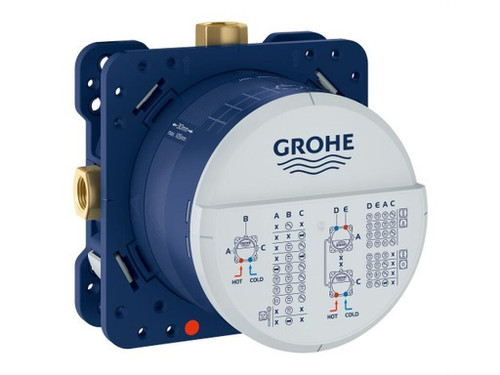 Mezclador empotrado con 2 llaves. cuerpo universal smartbox - Grohe