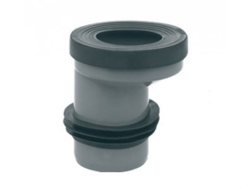 Manguito inodoro excéntrico diámetro 90-110mm con junta labiada - Ibide