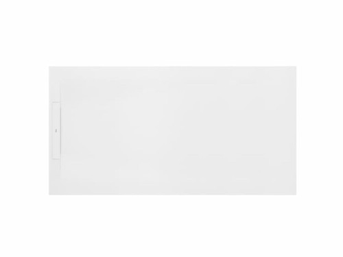 Plato de ducha Pyros de Stonex extraplano 1600x900x32 blanco - Roca