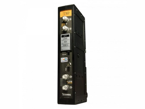 Amplificador multicanal T12 TDT canal 2525 470862MHz G50dB Vs125dBµV - Televes