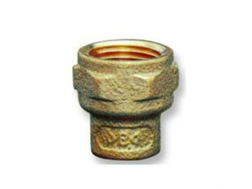 Enlace rosca hembra - rosca macho fig. 243 G bronce - Conex/Banninger