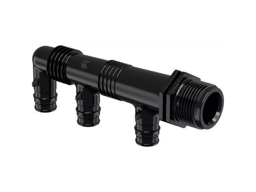 Colector rosca macho 3/4" PEX PPSU  - Uponor