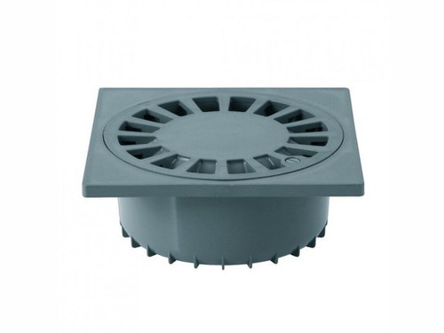 Sumidero sifónico S-246 vertical rejilla PVC - Aliaxis