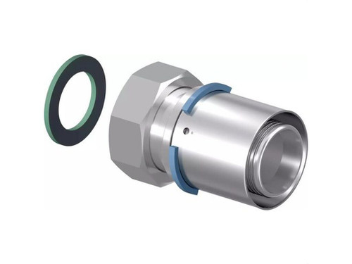Racor móvil multicapa latón  S-Press - Uponor