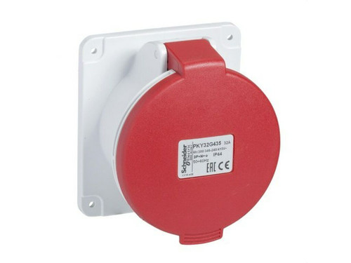 Base empotrar 16A 3P+N+TT 380-415V IP44 - Schneider Electric