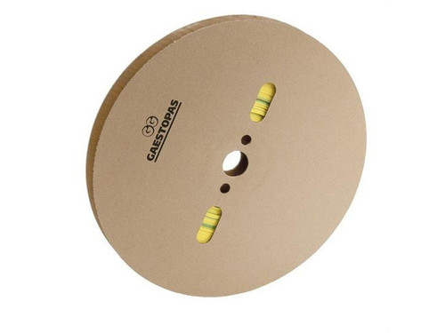 Tubo Termorretractil 4,8Mm Amarillo / Verde Rollo - Gala - Gaestopas
