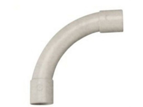 Curva PVC TUPERPLAS rígida enchufable Gris - Tupersa