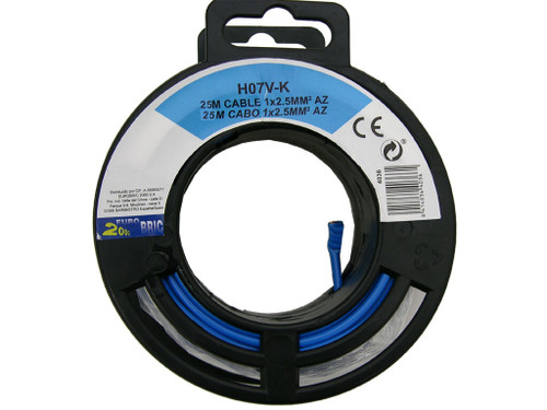Cable flexible PVC H07V-K cablecillo 2,5 (25m) - Rubilec